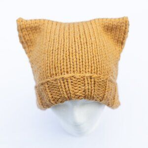 Chunky Knit Cat Ear Beanie